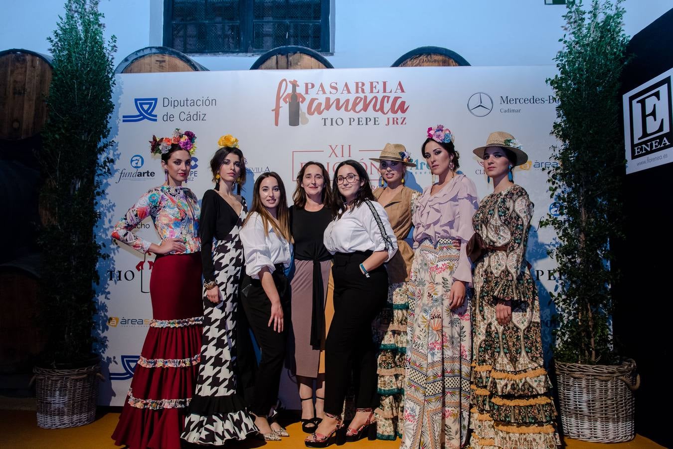 Artesanía y elegancia marcan las propuestas de la pasarela flamenca de Jerez